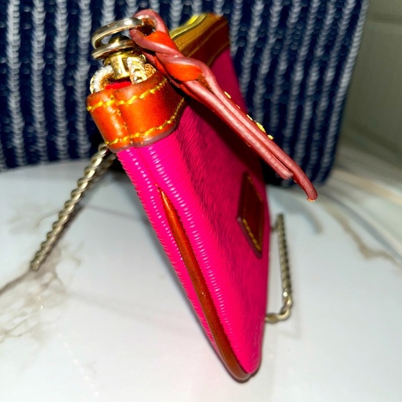 Dooney & Bourke Cork Leather Wristlet, Pink - Picture 4 of 13